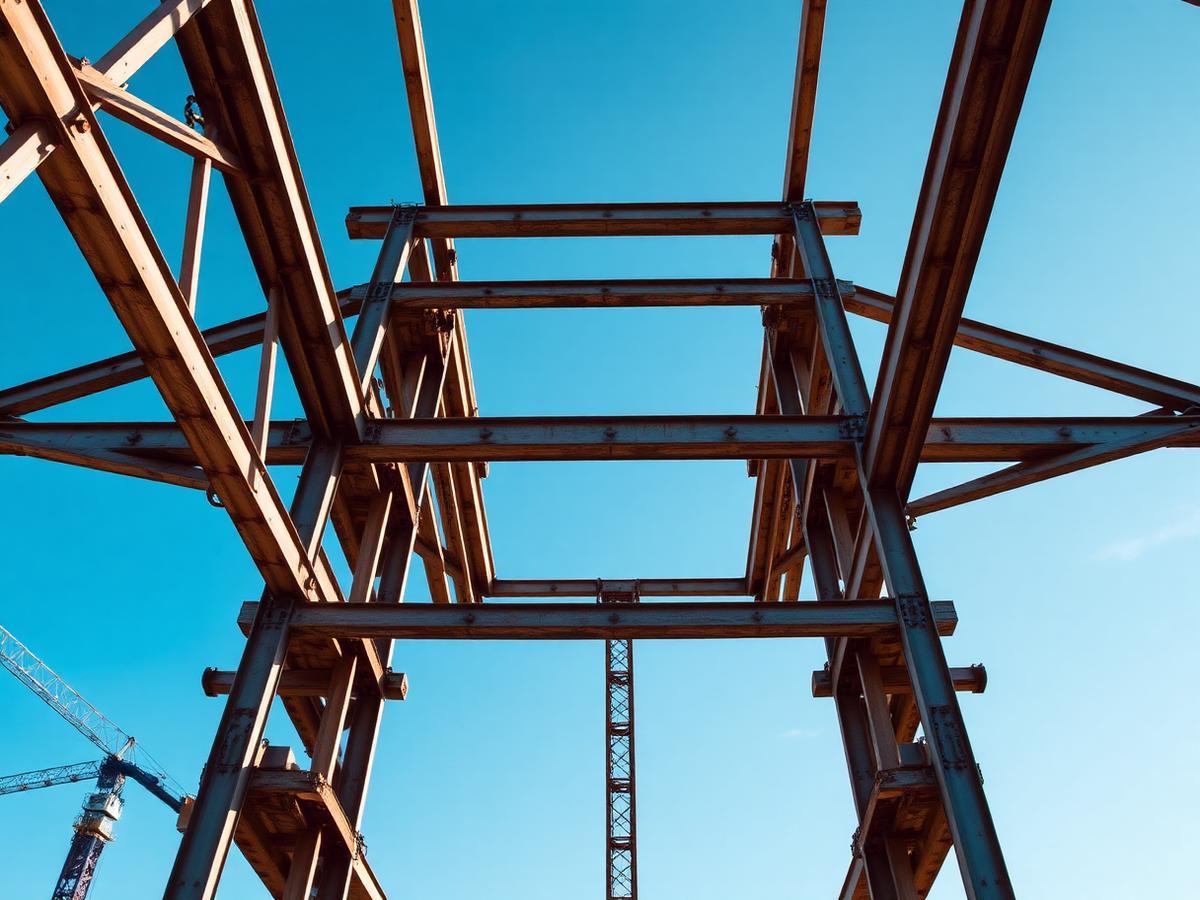 Steel Structure construction project by Ever Build Co.